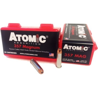 ATOMIC 357 MAG 158GR JHP - 50RD 10BX/CS