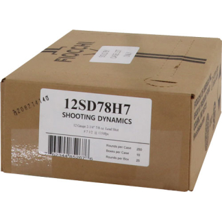 FIOCCHI 12GA 2.75" 7/8OZ #7.5 - 1350FPS 250RD CASE LOT