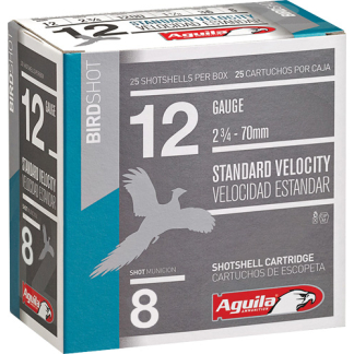 AGUILA SHOTSHELL 12GA 2.75" - 1-1/8OZ #8 250RD CASE LOT