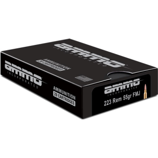 AMMO INC 223 REM 55GR FMJ - 20RD 25BX/CS