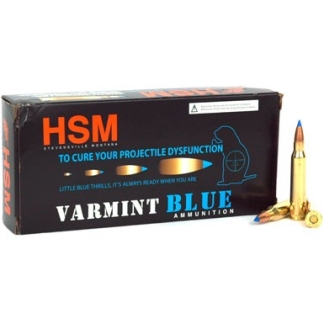 HSM 223 REM 55GR BLITZ KING - 20RD 25BX/CS