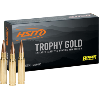 HSM TROPHY GOLD 30-06 185GR - BERGER VLD 20RD 20BX/CS