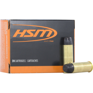 HSM SUBSONIC 45 LC 400GR - HARD CAST LEAD FN 20RD 20BX/CS