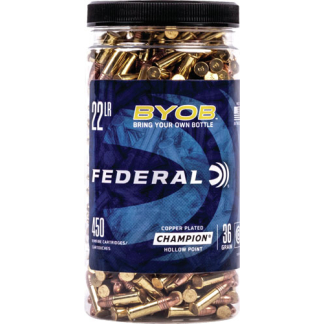 FEDERAL 22LR 36GR HP 1260FPS - 450RD BUCKET 8BX/CS