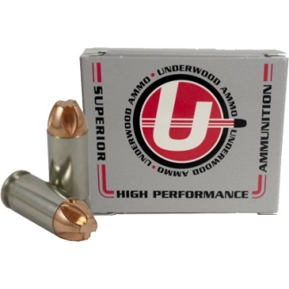 UNDERWOOD 40 SW 140GR - XTREME DEFENDER 20RD 10BX/CS