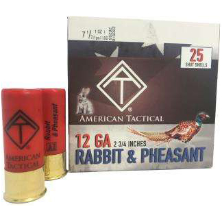 ATI GAME LOAD 12GA 2.75" 1OZ - #8 250RD CASE LOT