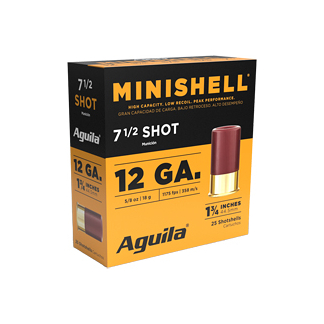 AGUILA MINISHELL 12GA #7.5 25/250