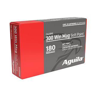 AGUILA 300 WIN MAG 180GR SP 20/200
