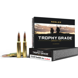 NOSLER TROPHY 6.5X55 MAUSER - 140GR ACCUBOND 20RD 10BX/CS