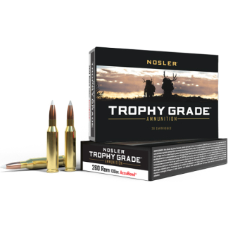 NOSLER TROPHY GRADE 260 REM - 130GR ACCUBOND 20RD 10BX/CS