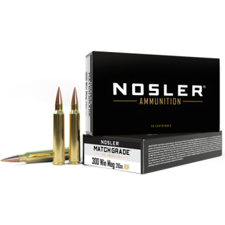 NOSLER MATCH 300 WIN MAG 210GR - REDUCED DRAG HPBT 20RD 10BX/C
