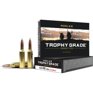NOSLER TROPHY GRADE 6.5 PRC - 140GR ACCUBOND TIP 20RD 10BX/C