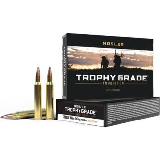 NOSLER TROPHY 300 WIN MAG - 180GR PARTITION 20RD 10BX/CS