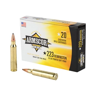 ARMSCOR 223REM 55GR PSP 20/1000