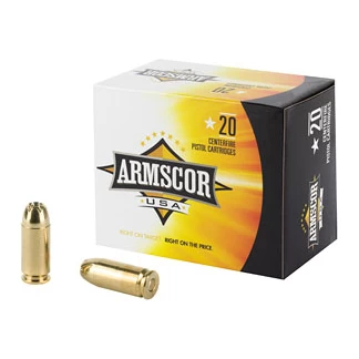 ARMSCOR 40S&W 180GR JHP 20/500