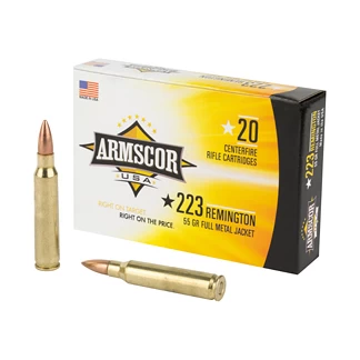 ARMSCOR 223REM 55GR FMJ 20/1000