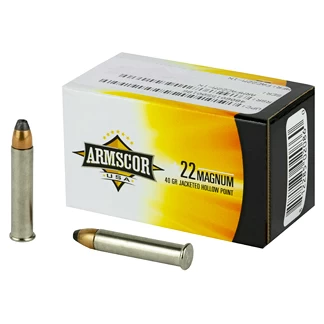 ARMSCOR 22WMR 40GR JHP 50/2000