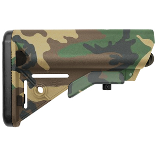 B5 SOPMOD STK MIL-SPEC WOODLAND