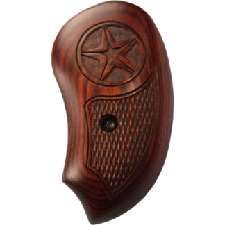 BOND ARMS GRIP EXTENDED LAM. - ROSEWOOD/GREY W/LASER STAR