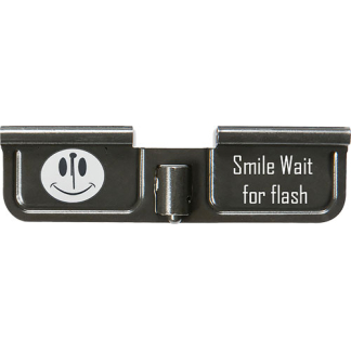 BATTLE ARMS LASER ENGRAVED - DUST COVER SMILE WAIT FR FLASH