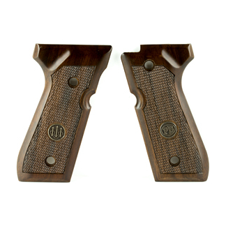 BERETTA GRIPS 92 96FS WOOD CHKRD