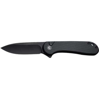 CIVIVI KNIFE ELEMENTUM II 2.96 - " G-10/BLK STONEWASH BTTN LOCK