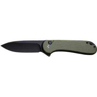 CIVIVI KNIFE ELEMENTUM II 2.96 - " OD GREEN G10/BLK STONEWASH