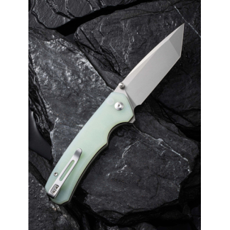 CIVIVI KNIFE BRAZEN 3.46" - NATURAL G-10/STONEWASH BLADE
