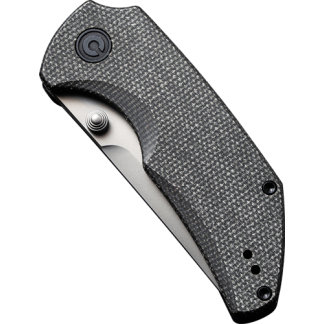 CIVIVI KNIFE THUG 2 2.69" DARK - GREEN MICARTA/SILVER BLADE