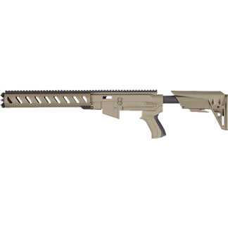 ADV. TECH. RUGER AR22 STOCK - SYSTEM W/ 6 SIDED FOREND FDE