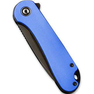 CIVIVI KNIFE ELEMENTUM 3.47" - BLUE G-10/BLACK STONEWASH D2