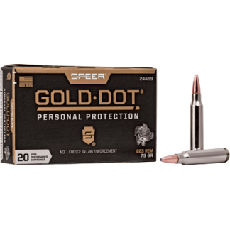 SPR GOLD DOT 223 REM 75GR SP 20/200