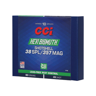 CCI 38/357 BISMUTH SHOTSHELL 10/200