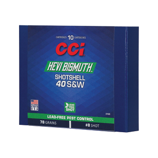 CCI 40S&W BISMUTH SHOTSHELL 10/200