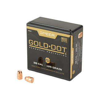 SPR GOLD DOT .357 125GR HP 100CT