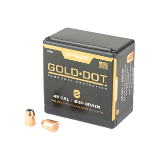 SPR GOLD DOT .451 230GR HP SB 100CT