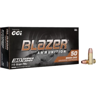 BLAZER BRASS 30SC 115GR FMJ 50/1000