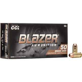 BLAZER BRASS 40SW 165GR FMJ 50/1000