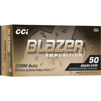 BLAZER BRASS 10MM 180GR JHP 50/500