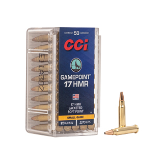 CCI 17HMR 20GR GAME PNT 50/2000