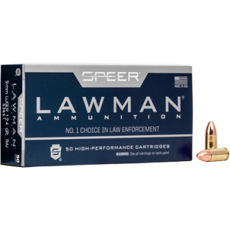 SPR LAWMAN 9MM 124GR TMJ 50/1000