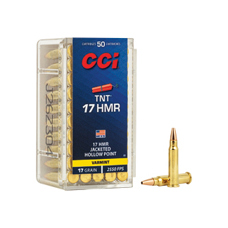 CCI 17HMR 17GR TNT HP 50/2000