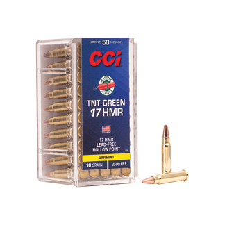 CCI 17HMR 16GR TNT GREEN 50/2000