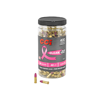 CCI CLN-22 PINK HV 22LR 40GR BTL 400