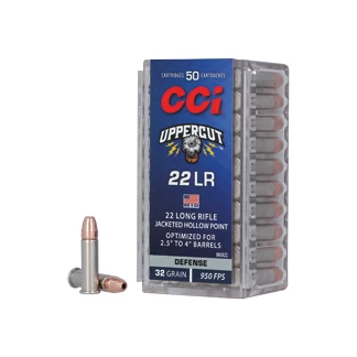 CCI UPPERCUT 22LR 32GR PLTD HP