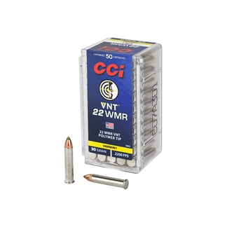 CCI 22WMR 30GR VARMINT TIP 50/2000
