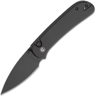 CIVIVI QUBIT BLK ALUM BLK S/W