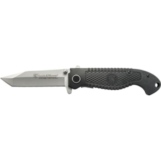 S&W KNIFE SPECIAL TACTICAL - RUBBER COATED 3.5" BLADE