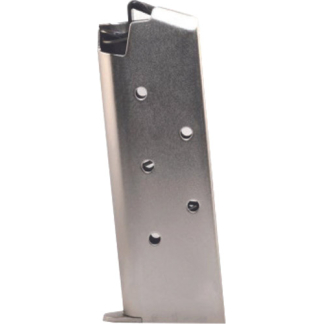 PRO MAG MAGAZINE COLT MUSTANG - POCKETLITE 380ACP 6RD NICKEL