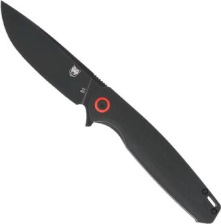 COBRATEC RATH 3.5" FOLDER - BLACK D2 BLACK BLADE